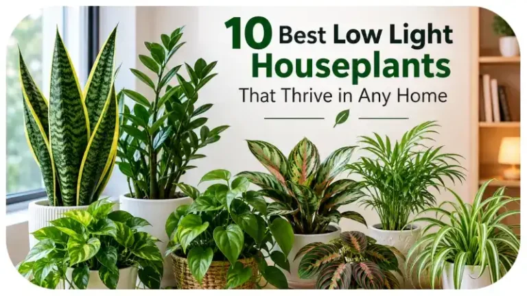 low light houseplants