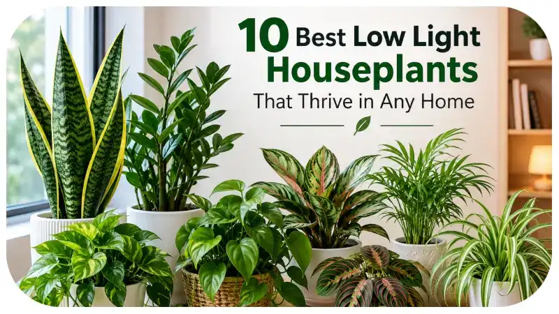 low light houseplants